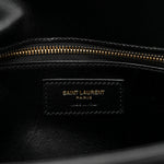 Smooth Calfskin Manhattan Top Handle Black