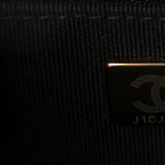 Caviar Quilted Pocket Clutch With Chain WOC Black