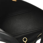 Smooth Calfskin Small Bel Air Shoulder Bag Black