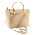Grained Calfskin Micro Belt Bag Light Taupe