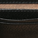 Dollar Calfskin Vertical Horsebit 1955 Crossbody Bag Black