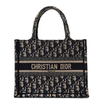 Oblique Small Book Tote Blue Multicolor