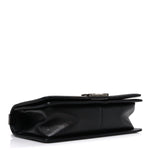 Caviar Quilted Medium Boy Flap Black