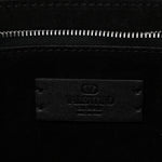 Calfskin Vlogo Medium Locker Tote Black