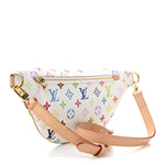 LV X TM Monogram Multicolor High Rise Bumbag White