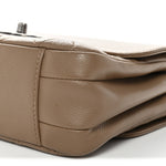 Caviar Quilted Mini All About Flap Bag Brown