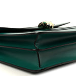 Calfskin Serpenti Forever Shoulder Bag Emerald Green