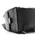 Caviar Quilted Large Chanel 25 Backpack Black