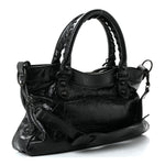 Agneau Arena Classic Hardware Le City First Bag Black