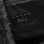 Nylon Saddle Backpack Black