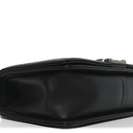 Calfskin Quilted Medium Boy Flap Black