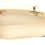 Lambskin Cannage Small Lady D-Joy Latte