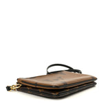 Reverse Monogram Giant Double Zip Pochette