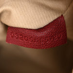 Calfskin Medium Marcie Satchel Stormy Red