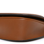 Roxy Calfskin Medium Blondie Top Handle Bag Brown
