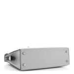 Metallic Chevre Chamkilight Mini Kelly Sellier 20 Argent