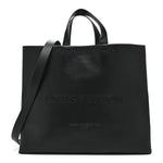 Calfskin Shopper Tote MM Black