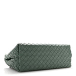 Nappa Intrecciato Medium Andiamo Shoulder Bag Aloe