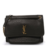 Grained Lambskin Monogram Large Niki Chain Satchel Light Musk