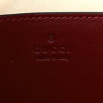 Calfskin Matelasse Mini GG Marmont Shoulder Bag Rosso Ancora