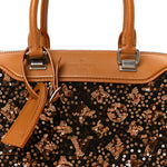 Sequin Monogram Sunshine Express Baby Gold