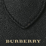 Soft Grain Calfskin Small Buckle Tote Black