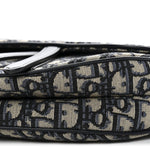 Oblique Saddle Bag Blue