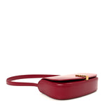 Box Calfskin Mini Voltaire Shoulder Bag Burgundy