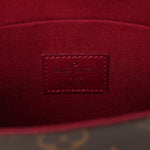 Monogram Pochette Felicie Chain Wallet Fuchsia