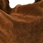 Suede Amalia Hobo Caramel Cognac