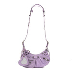 Agneau Arena Le Cagole Shoulder Bag XS Lilac