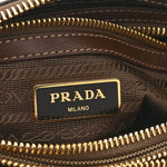 Jacquard Logo Flat Crossbody Bag Corda Bruciato