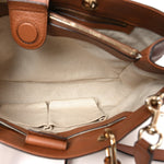 Pebbled Calfskin Medium Bamboo Shopper Tote Acero