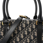 Oblique Large D-Vibe Bowling Bag Navy