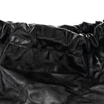 Glazed Calfskin  Quilted Small Chanel 22 Black