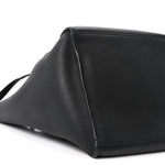 Supple Grained Calfskin Small Big Bag Black