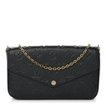 Empreinte Pochette Felicie Chain Wallet Black