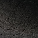 Lambskin Quilted Jumbo Double Flap So Black