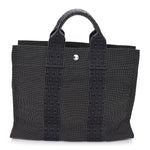 Canvas Herline PM Tote Grey