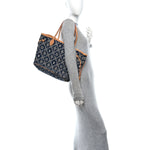 Jacquard Since 1854 Neverfull MM Blue