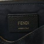 Vitello Cruise F is Fendi Bi-Color FF 1974 Embossed Medium Envelope Wallet On Chain Black Maya