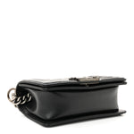 Caviar Quilted Small Boy Flap Black