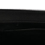 Caviar Quilted Large Business Affinity Flap Black