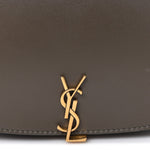 Box Calfskin Mini Voltaire Shoulder Bag  Deep Musk