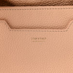Pebbled Calfskin Jennifer Mini Crossbody Bag Blush Nude