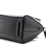 Shiny Lord Calfskin Mini Antigona Black