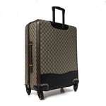 GG Supreme Monogram Web Medium Savoy Trolley Beige Ebony