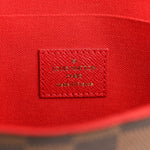 Damier Ebene Pochette Felicie Chain Wallet