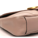 Calfskin Matelasse Medium GG Marmont Shoulder Bag Porcelain Rose