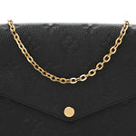 Empreinte Pochette Felicie Chain Wallet Black